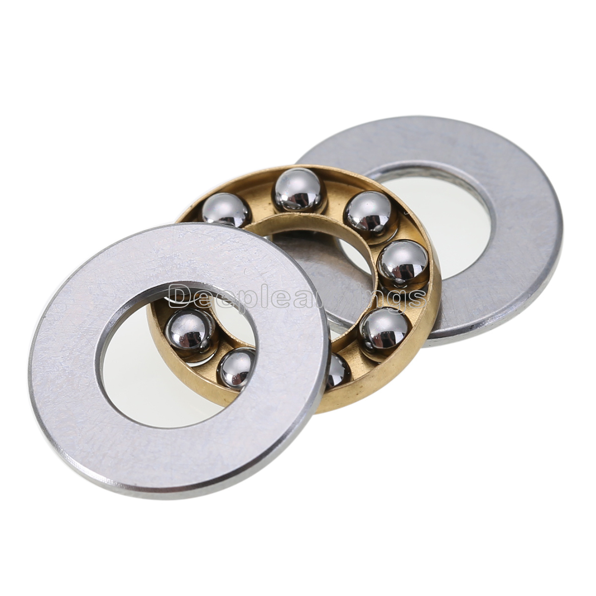 2 PCS F8-16M Axial Ball Thrust Bearing thrust needle roller bearing 8*16*5mm DP