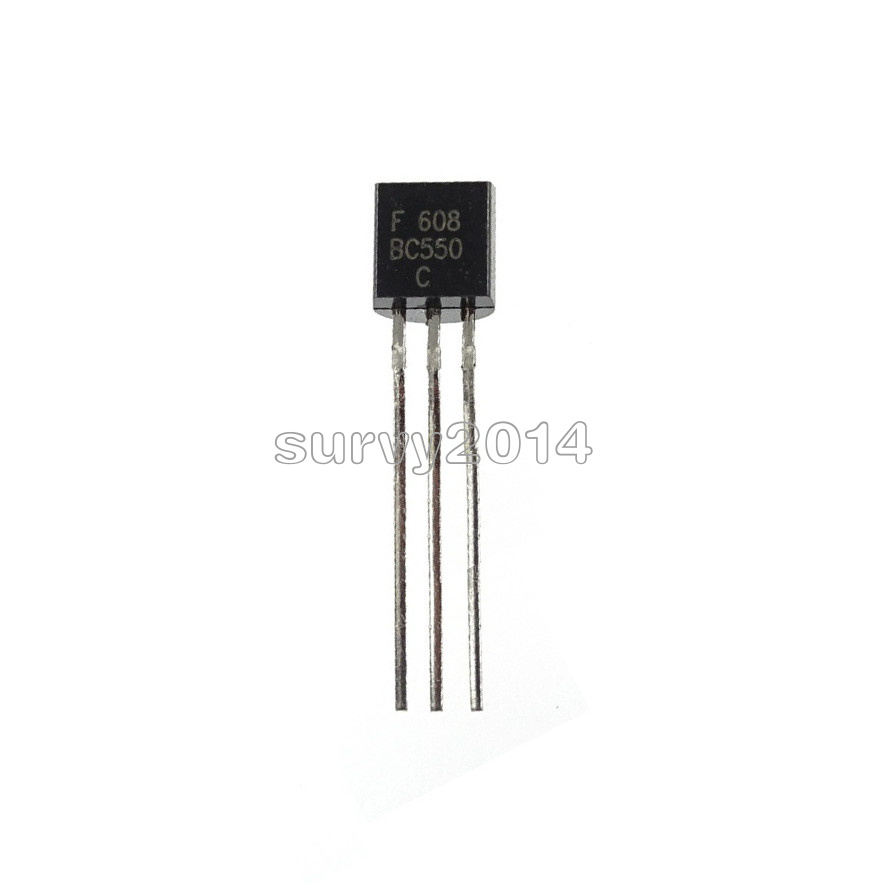 50PCS NEW BC550 TO-92 NPN Low Noise Transistor | eBay