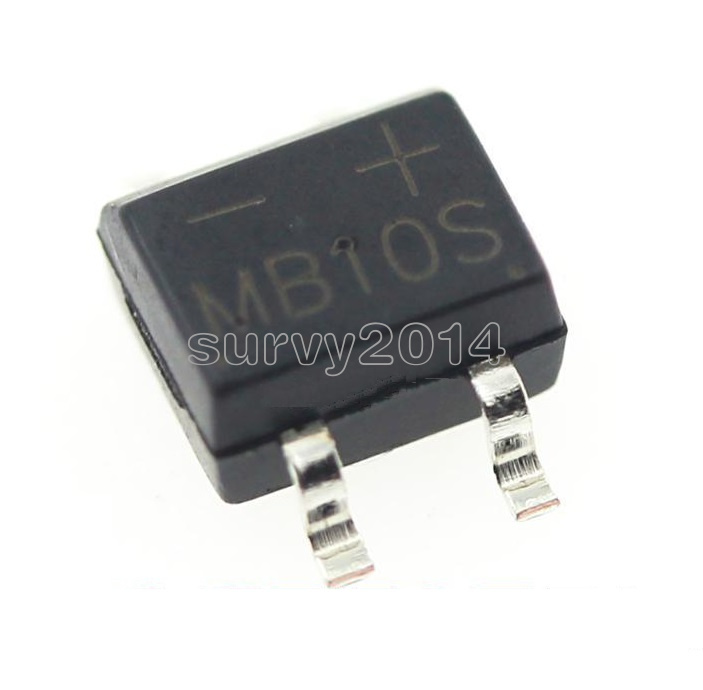 50PCS NEW MB10S 1000V/0.5A SOP-4 TOP MB10S | eBay