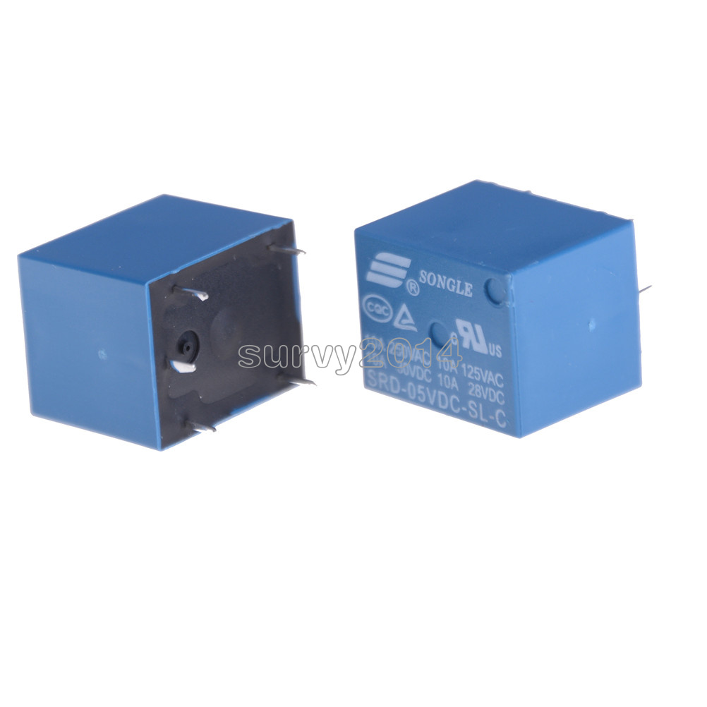1//2//5//10PCS Mini SRD-5VDC-SL-C Power Relay DC 5V SRD-5VDC-SL-C for PCB