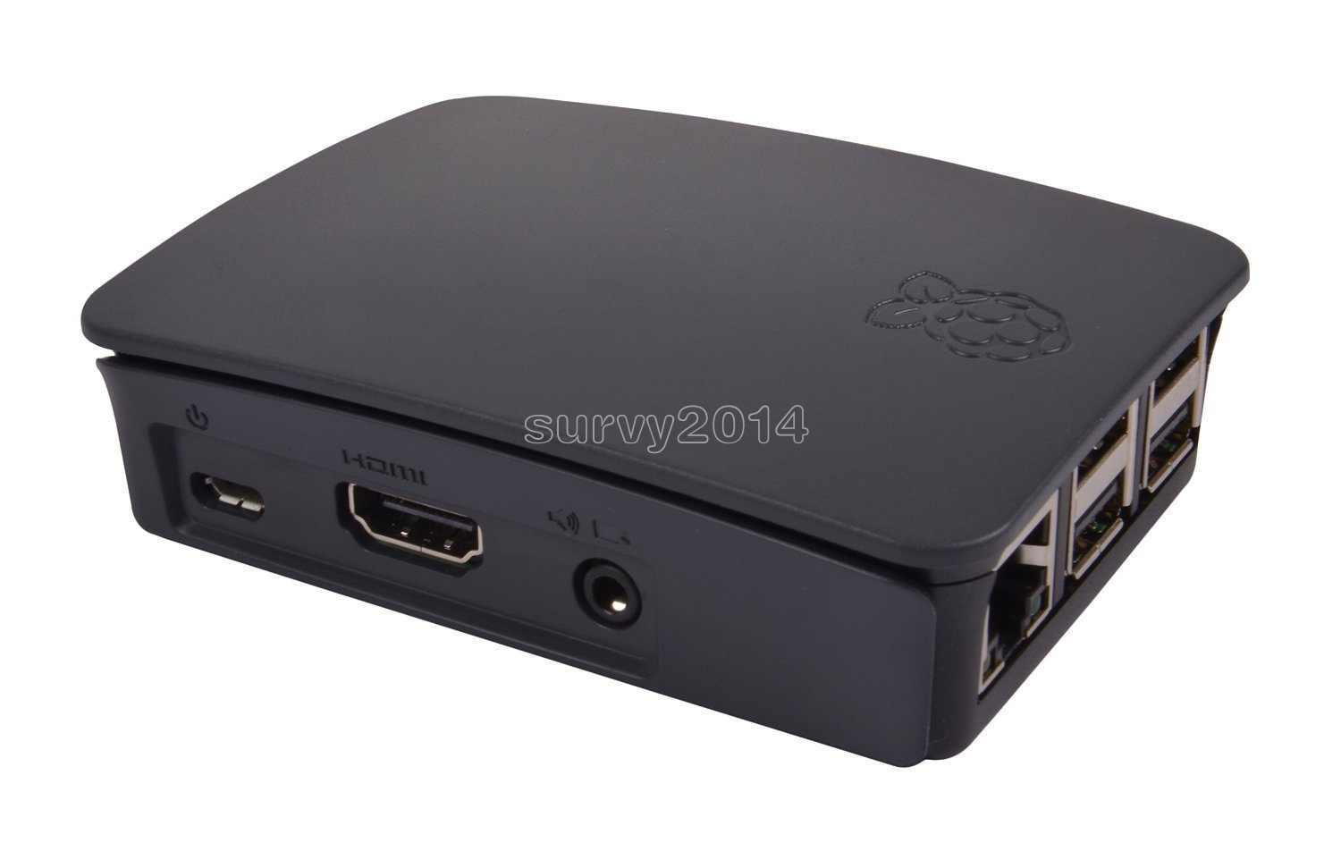 Official Raspberry Pi 3 Case Enclosure ABS Box Cover Black For Raspberry Pi 3