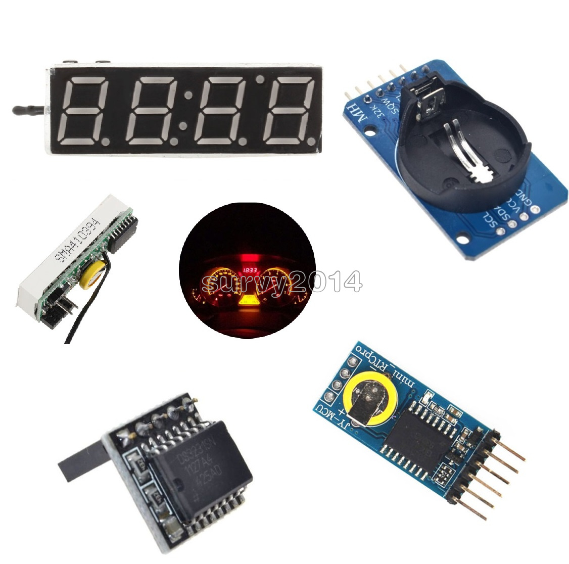 DS3231/DS3231SN 3.3V/5V RTC I2C Real Time Clock Module for Raspberry Pi ...