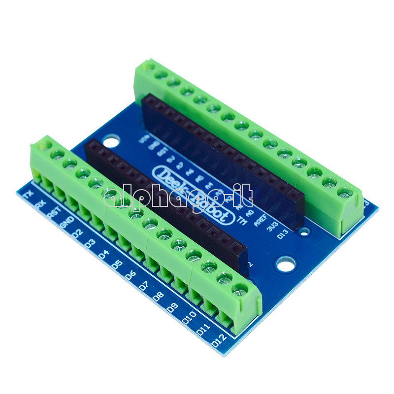 Nano Terminal Adapter for the Arduino Nano V3.0 AVR ATMEGA328PAU