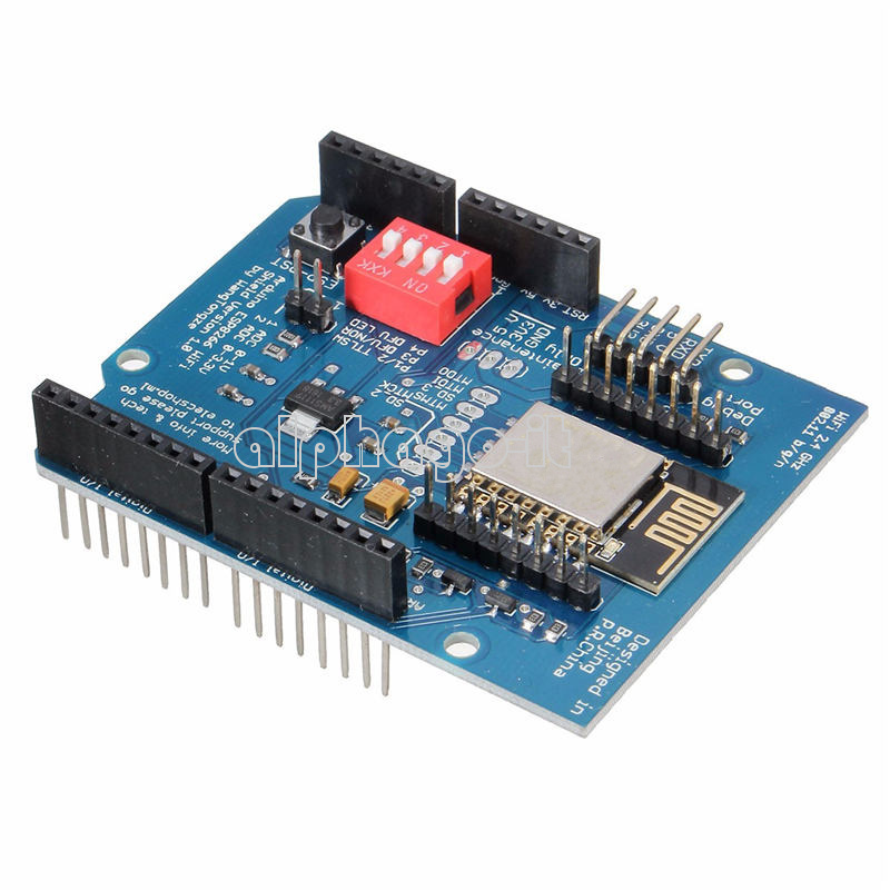 ESP8266 ESP-12E UART WIFI Wireless Shield Development Board Per Arduino ...