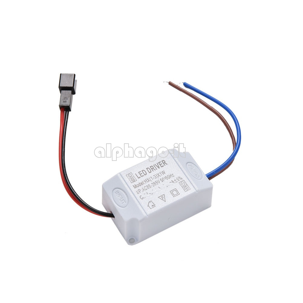 3X1W AC 85V-265V to DC 12V LED Electronic Transformer Smart Power Supply Driver