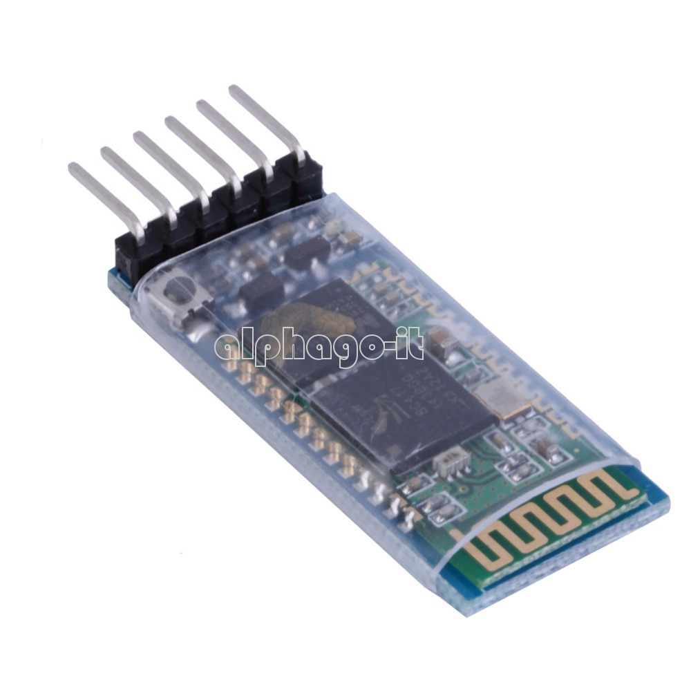 Wireless Serial 6 Pin Bluetooth RF Transceiver Module HC-05 RS232 TOP ...