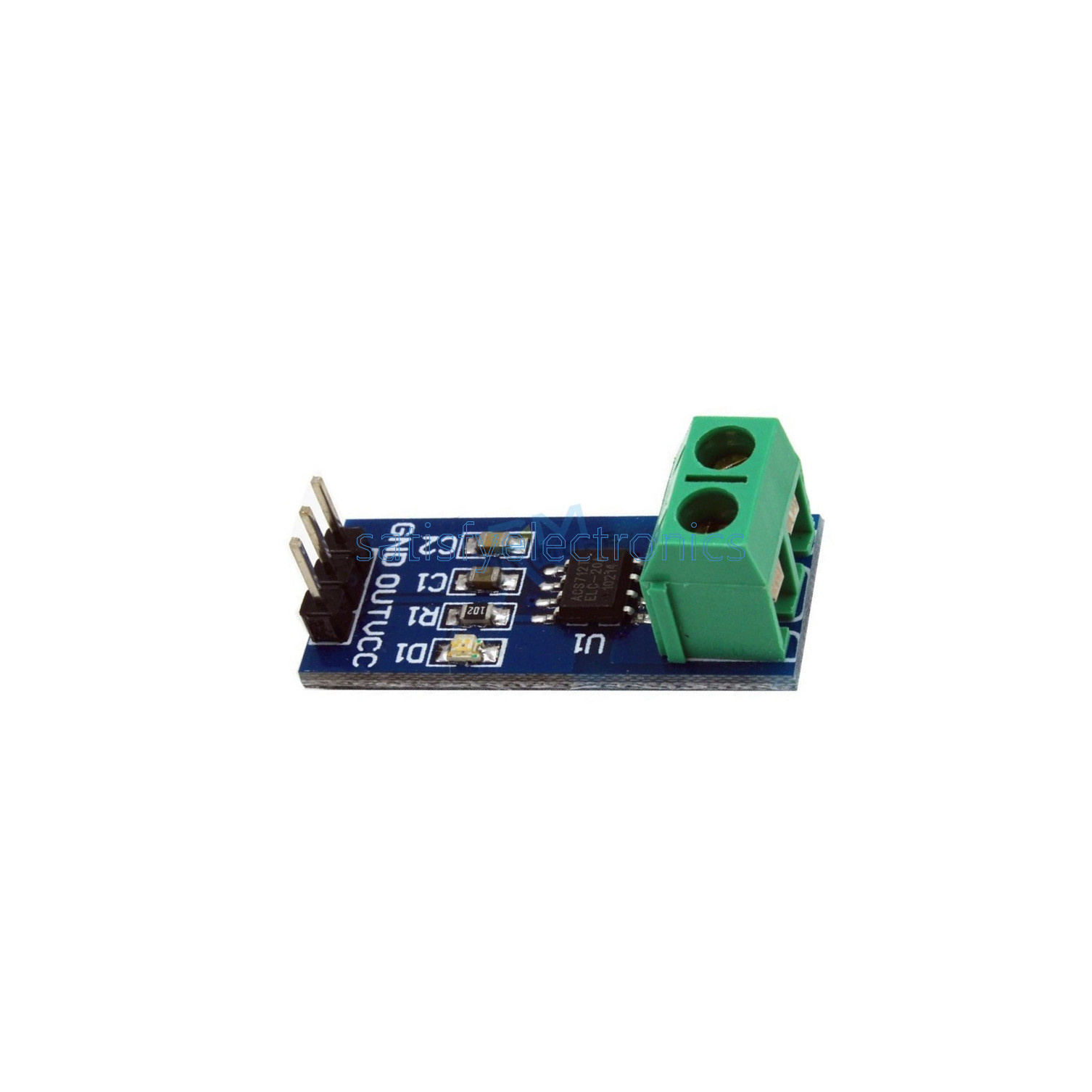 5PCS ACS712 30A Design Range Current Sensor Module For Arduino eBay