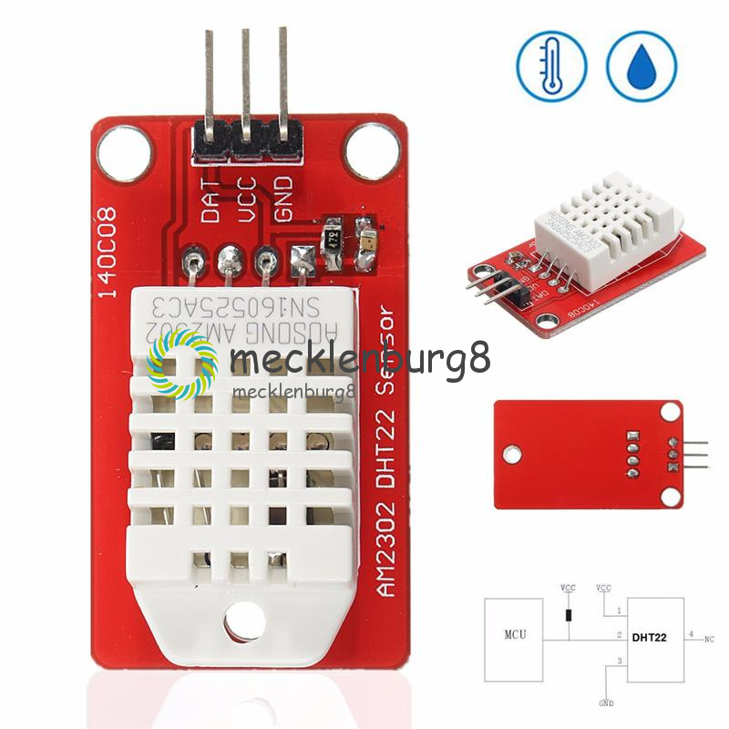AM2302 DHT22 Digital Temperature & Humidity Sensor Module for Arduino ...