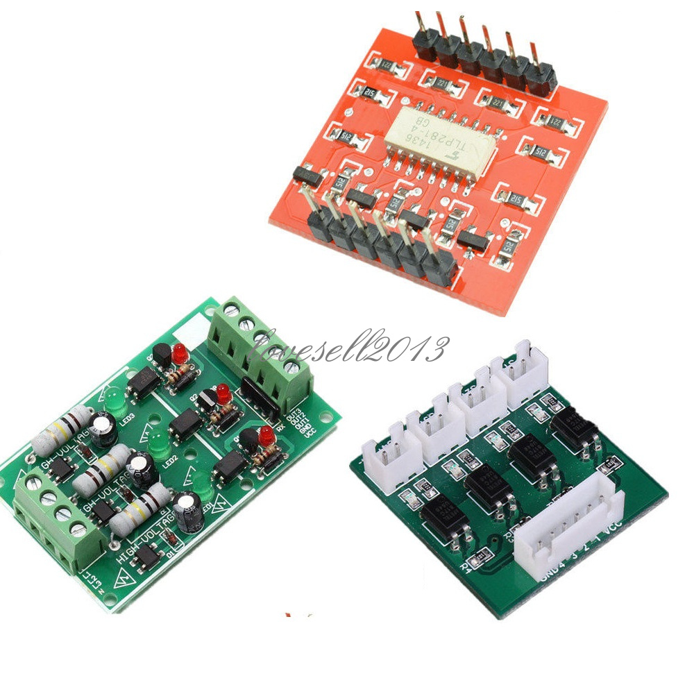 3//4 Channel Optocoupler Isolation Module Opto-isolator High//Low PLC Board
