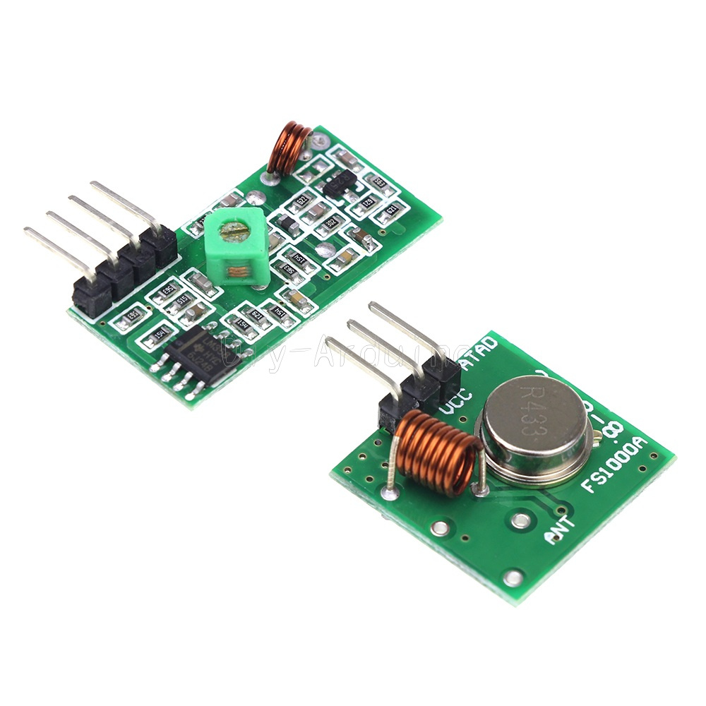 433 Mhz RF Sender Empfänger Receiver Modul Arduino Wireless Transmitter ...
