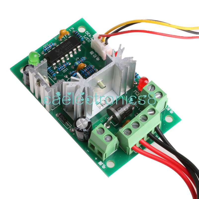 DC 10-36V Motor Speed Controller Reversible PWM Control Forward Reverse switch