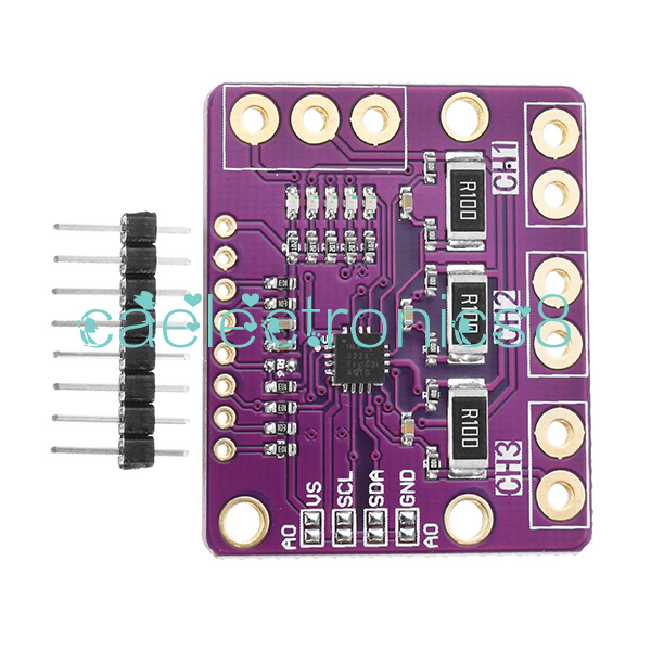 INA3221 3 Channel Shunt Current Voltage Monitor Sensor Replace INA219 Module DE