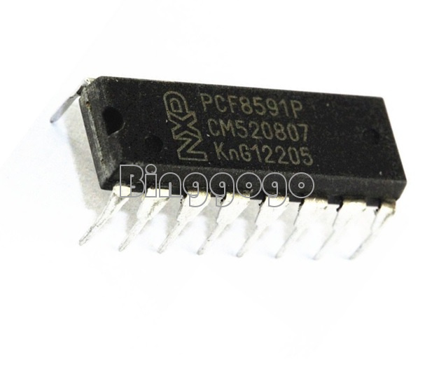 1//5//10//20PCS PCF8591P PCF8591 DIP-16 NXP//PHI 8-Bit A//D and D//A Converter IC