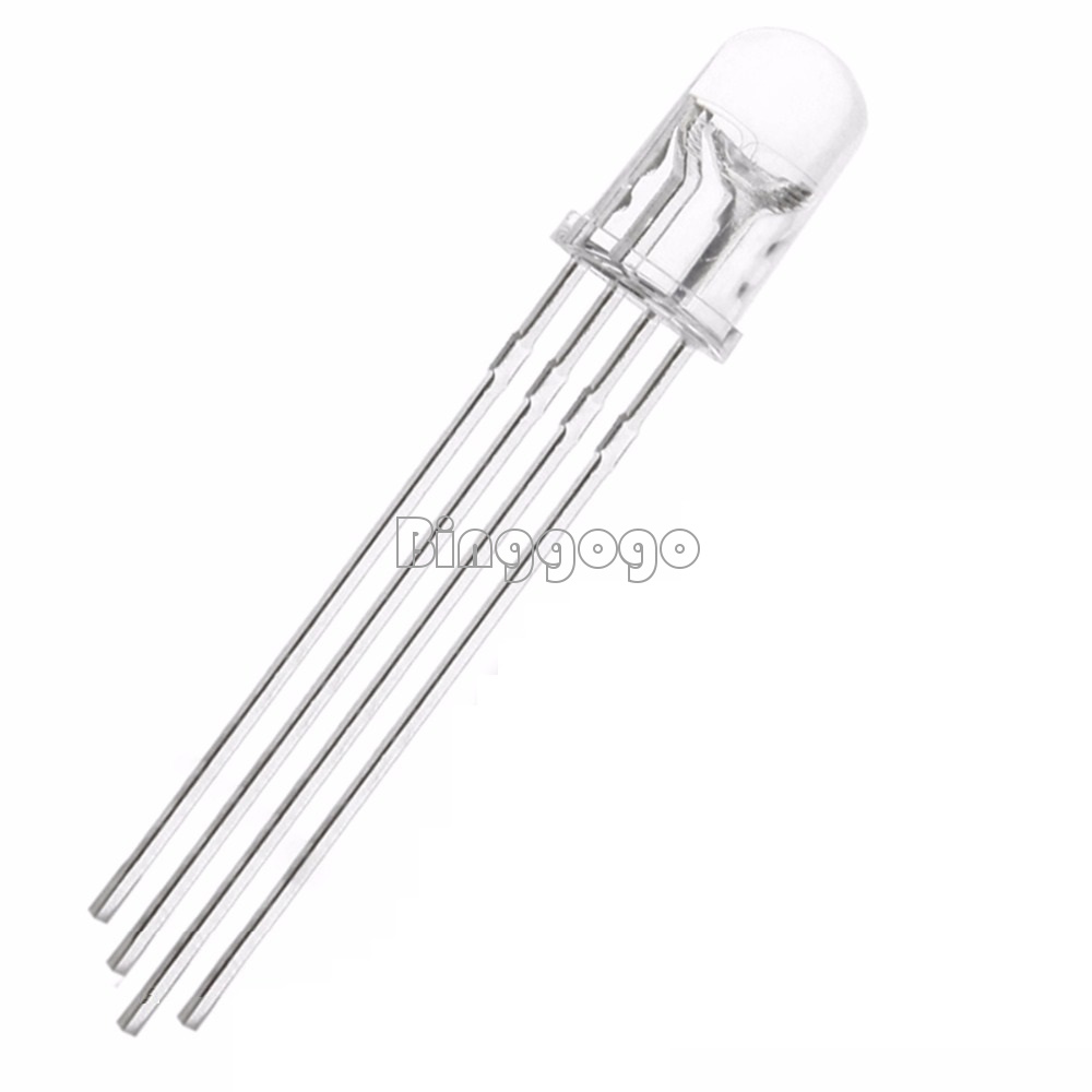 Dual LEDs RED resistors GREEN X 20 common anode inc