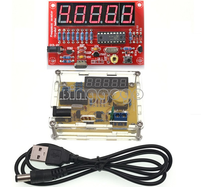 DIY Kits NEW 1Hz50MHz Crystal Oscillator Tester Frequency Counter