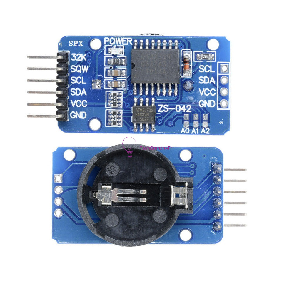 ZS042 DS3231 AT24C32 IIC Module Precision Real Time Clock Quare Memory Arduino