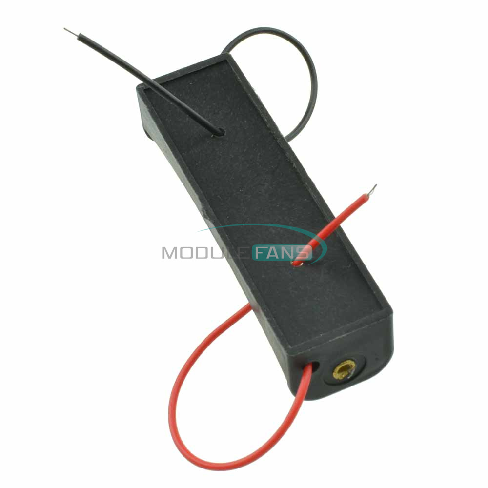 10PCS Plastic Battery Storage Case Box Holder Soldering For 1.5V AA Battery