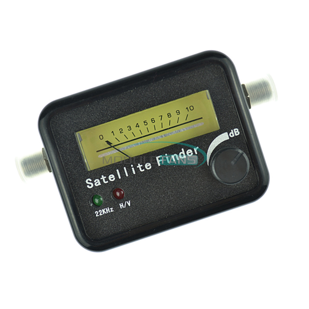 Digital Satellite Signal Dish HD FTA Monitors Signal Strength Meter