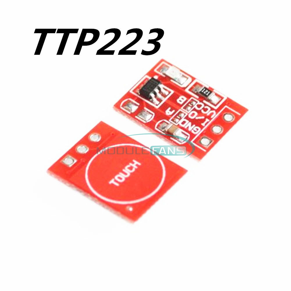 3PCS TTP223B Digital Sensor Táctil Interruptor Táctil Capacitiva Módulo para Arduino