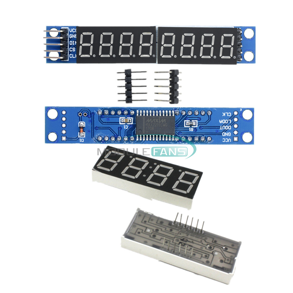 10Pcs Matrix Module Led Display For Arduino Dot Led MAX7219 Mcu Control Module q