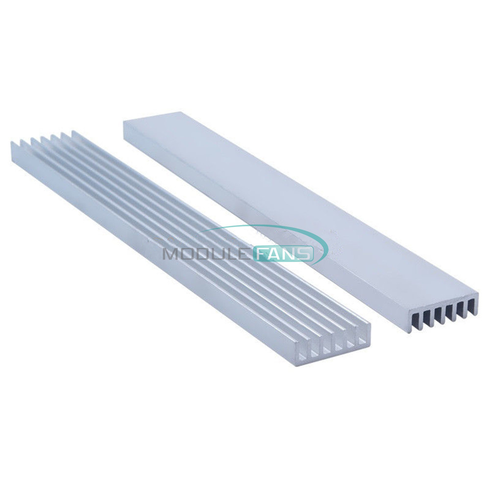 Aluminum Heat Sink Cooling 150x20x6mm Long LED for 1W 3W 5W LED Emitter Diodes