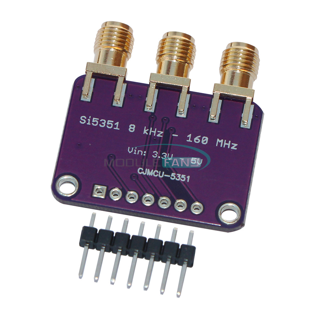 Si5351A I2C 25MHZ Clock Generator Breakout Board 8KHz to 160MHz for ArduiHFUJKU