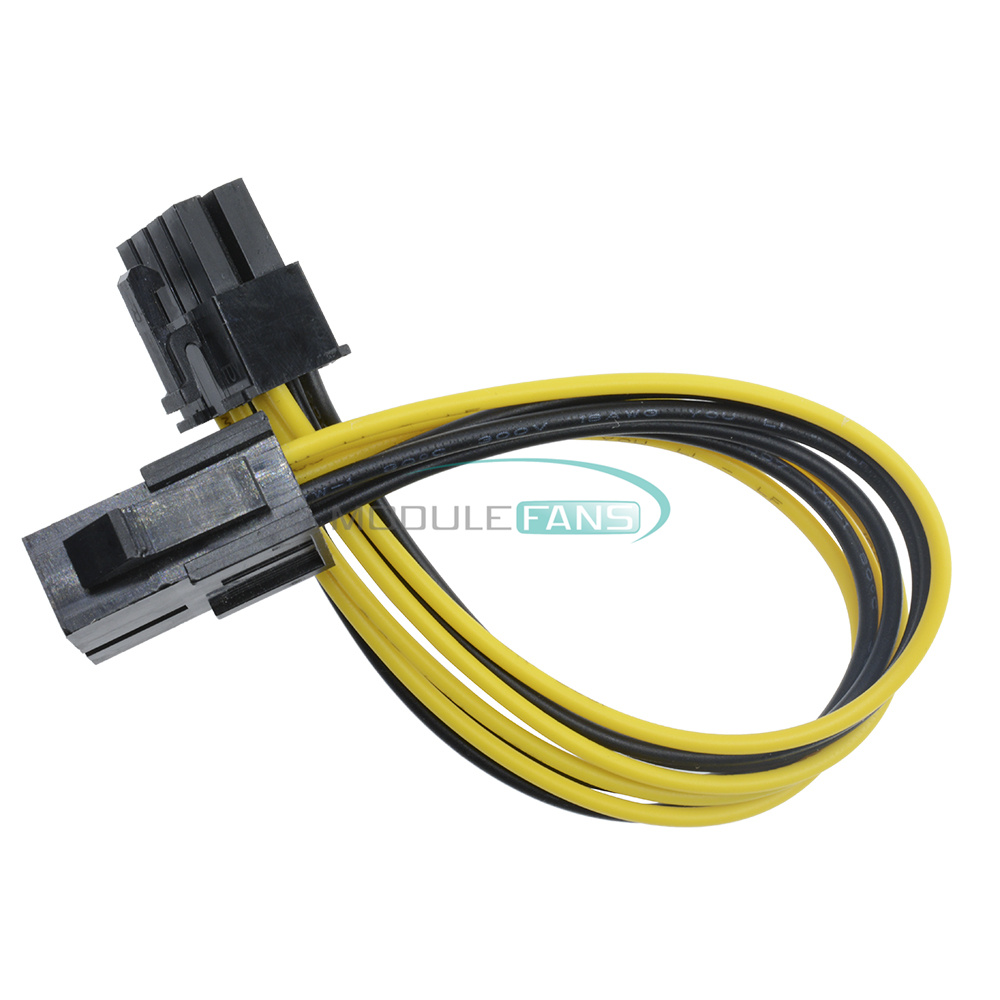 20cm PCI Express PCIe 6 Pin to 8 Pin Graphics Card Power Adapter Cable