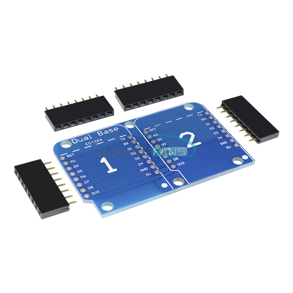 Dual Base Shield For Wemos D1 Mini IOT Blynk ESP8266 Arduino Node Mcu New
