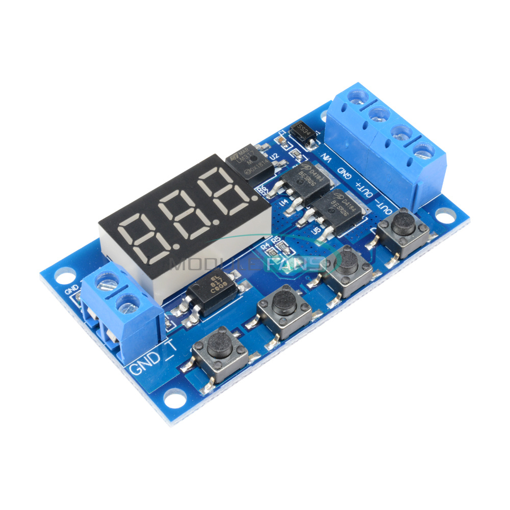 Trigger Cycle Timing Delay Switch Circuit Double Mos Tube