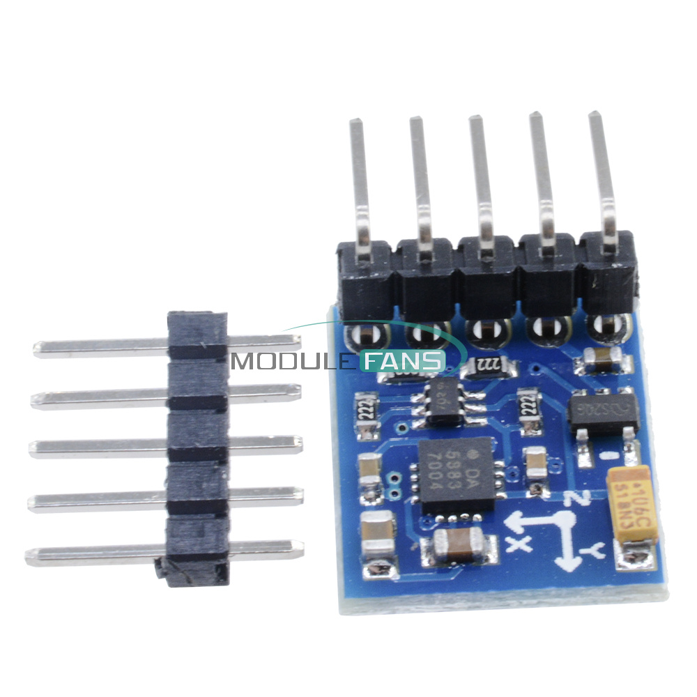 GY-271 HMC5883L Digital Compass Module 3-Axis Magnetic Sensor Module ...