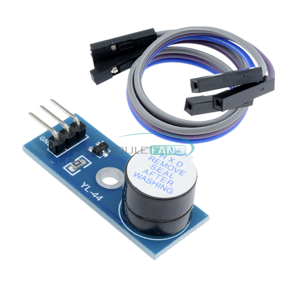 5PCS Active Buzzer Alarm Module 3.3V-5V Sensor Beep For Arduino Smart Car