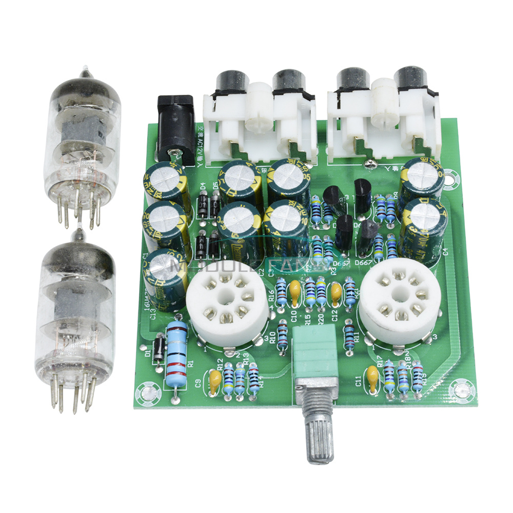 6J1 Valve Preamp Tube PreAmplifier Board AC 12V Headphone Amplifier