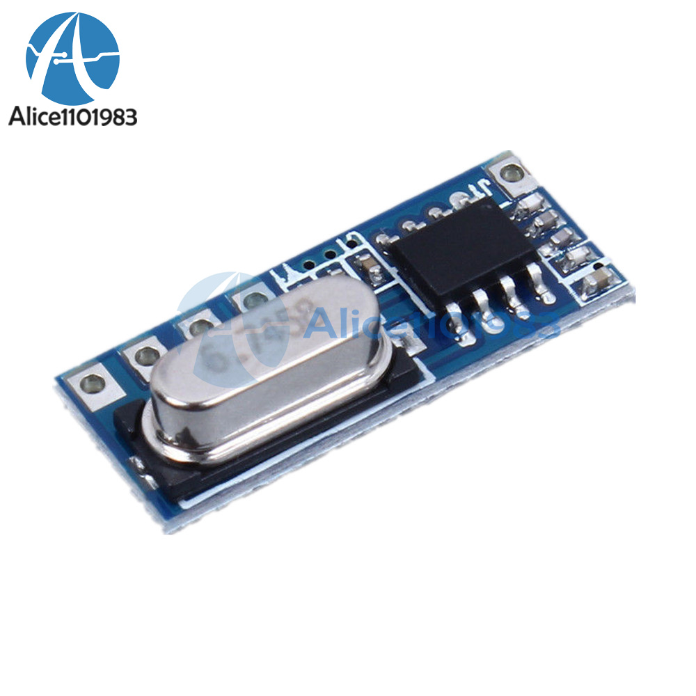 5Pcs 433MHz 4-Channel Wireless Receiver Module 4-Key Remote Control 4.5-5.5V