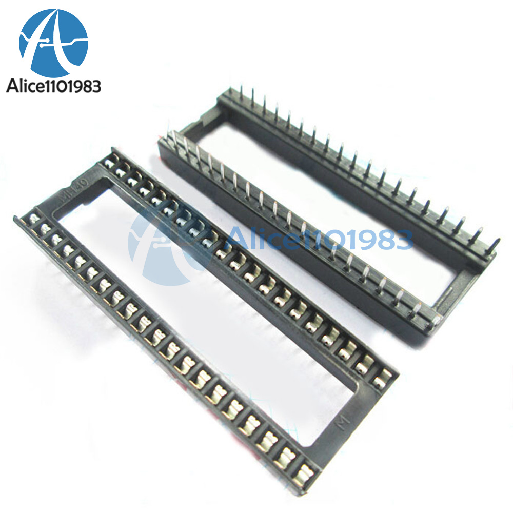 20Pcs 20Pin Dip Socket Adaptor Solder Type Socket Pitch Dual Wipe Contact oh