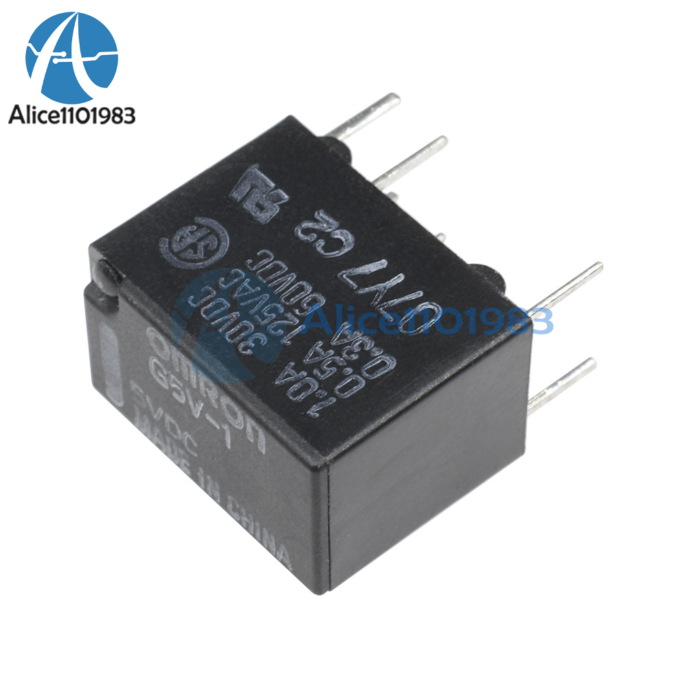 5V Relay G5V-1-5VDC Signal Relay 6 PINs for Omron Relay
