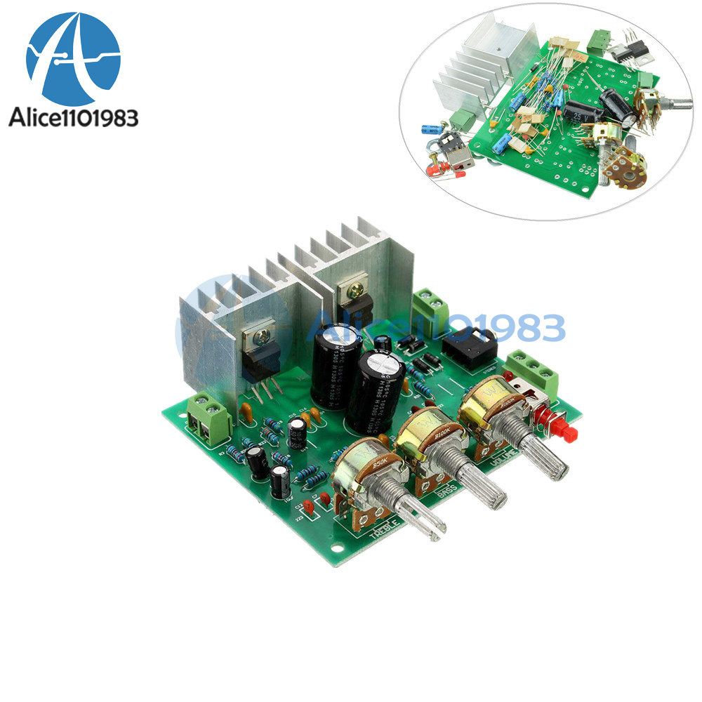 TDA2030A Two channel 2.0 15W+15W Hi-Fi Stereo Audio Amplifier AMP Board DIY Kit