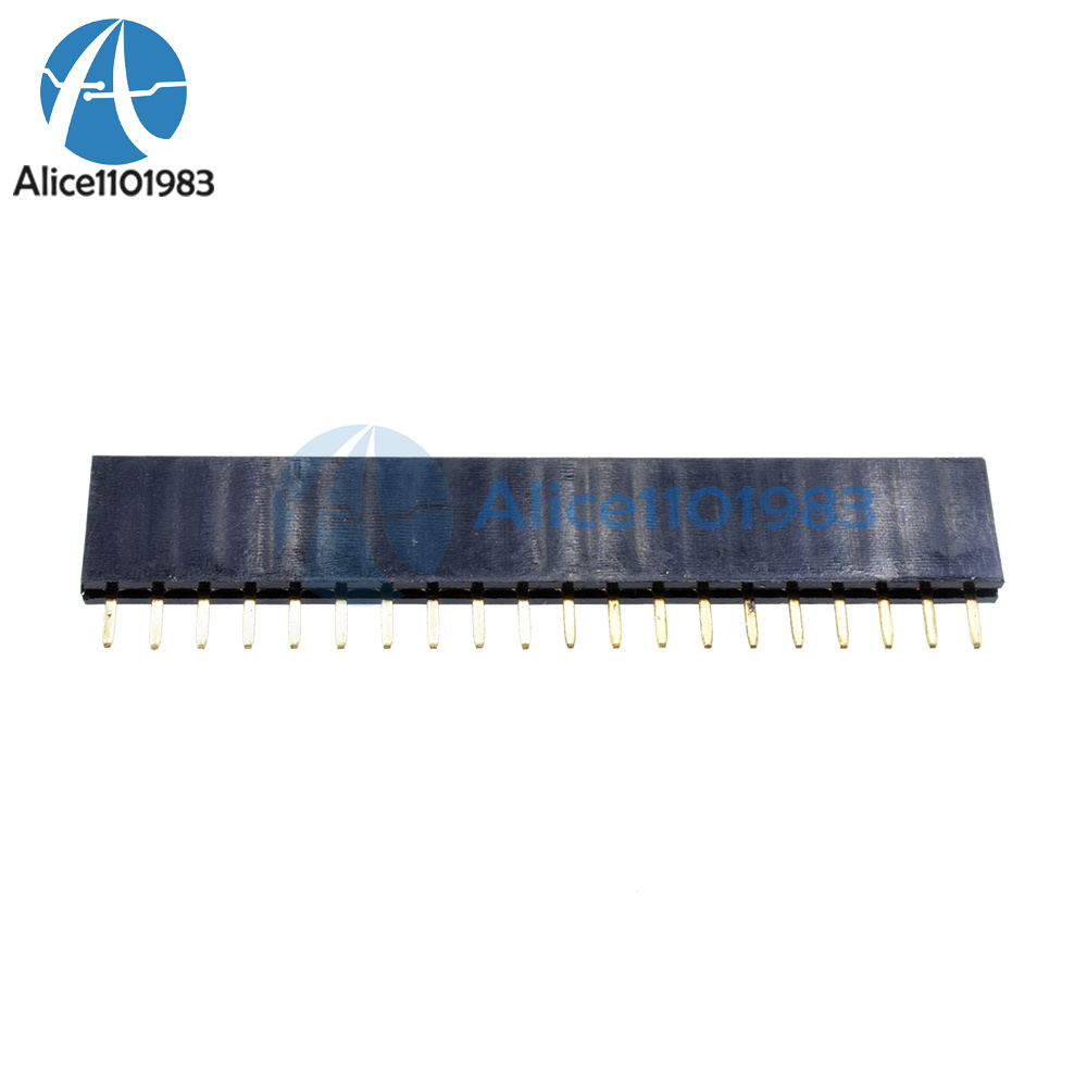 10PCS Single Row 20Pin 1x20 Female Socket Connector 2.54mm Pitch