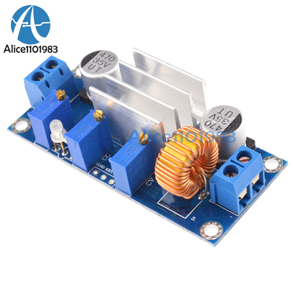 XL4005 5A CC CV Buck Step-down Power Supply Module Lithium Charger for arduino