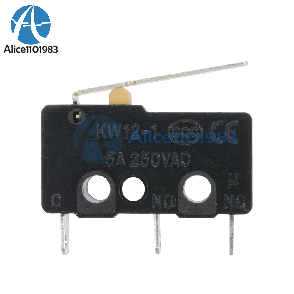 10PCS Tact Switch KW11-3Z 5A 250V Microswitch 3PIN Buckle F1B3 JL024