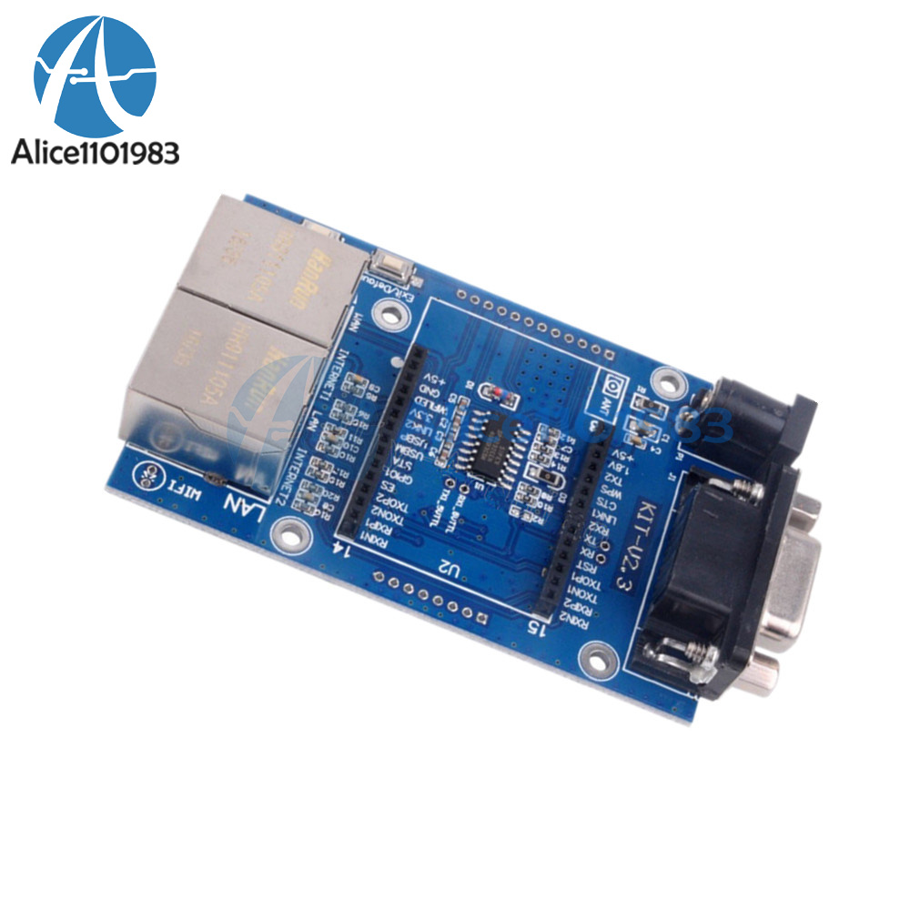 1PCS HLK-RM04 UART to WIFI Serial Port to Wifi Module Test Base Board TOP