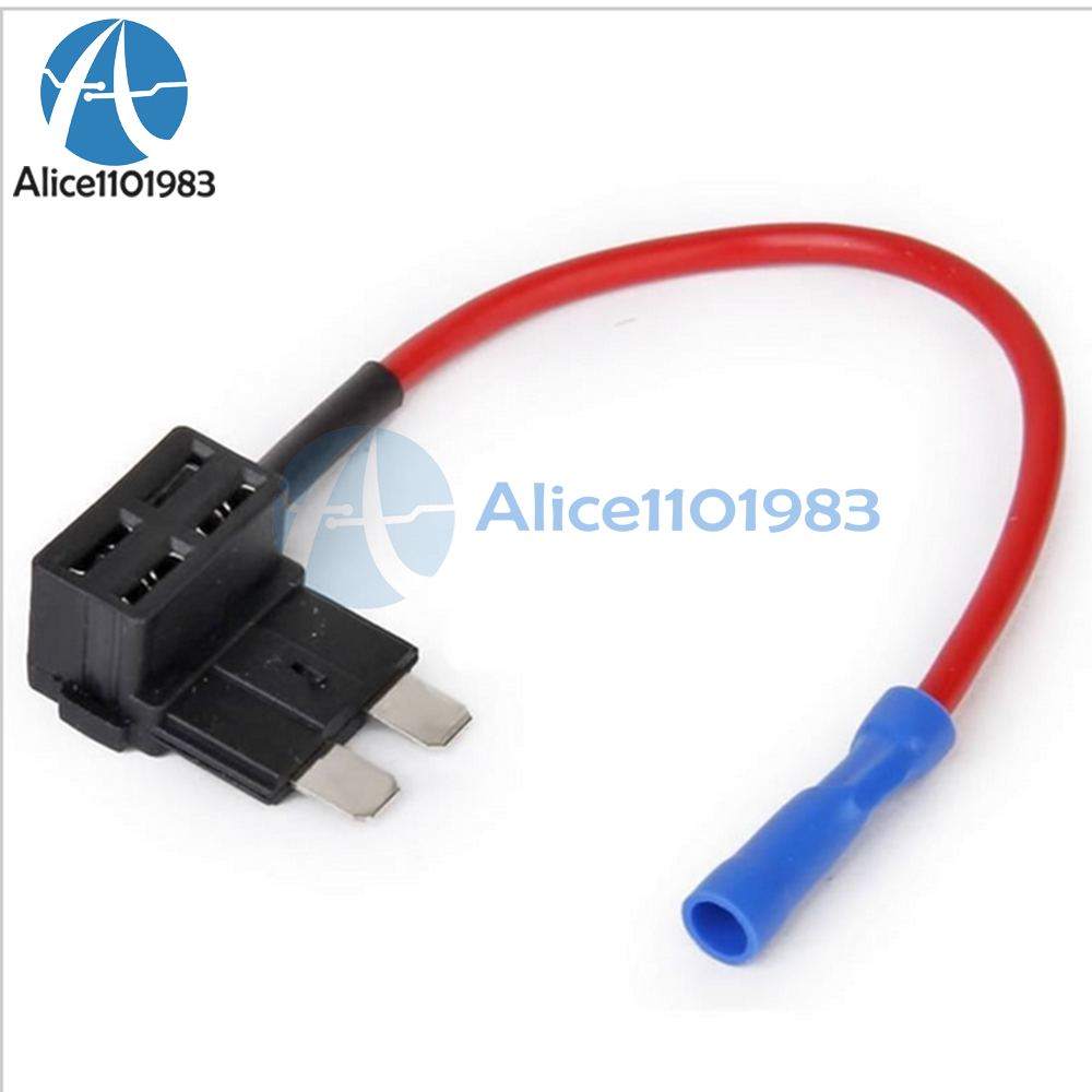 12V Car Addacircuit Fuse TAP Adapter Standard ATM APM Auto Blade Fuse