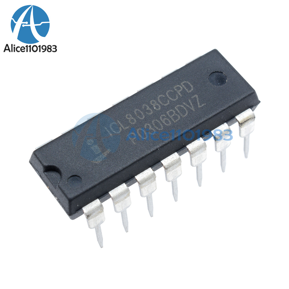 1PCS ICL8038 ICL8038CCPD INTERSIL IC OSCILL GEN//VOLT CONTROL 14DIP NEW