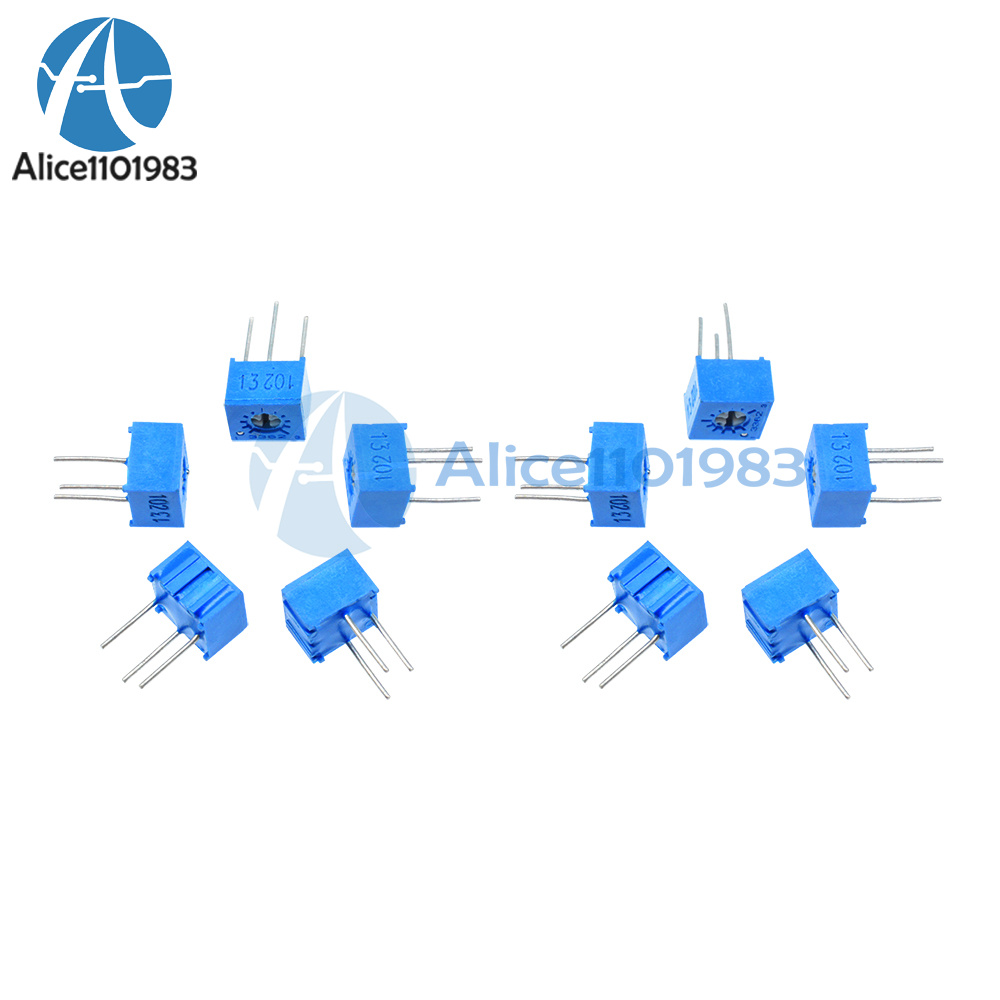 20pcs 3362P-503 3362 P 50K Ohm High Precision Variable Resistor Potentiometer