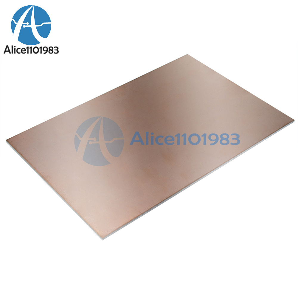 1//2//5//10PCS 10*15CM FR4 1.5MM Thickness Single PCB Copper Clad Laminate Board
