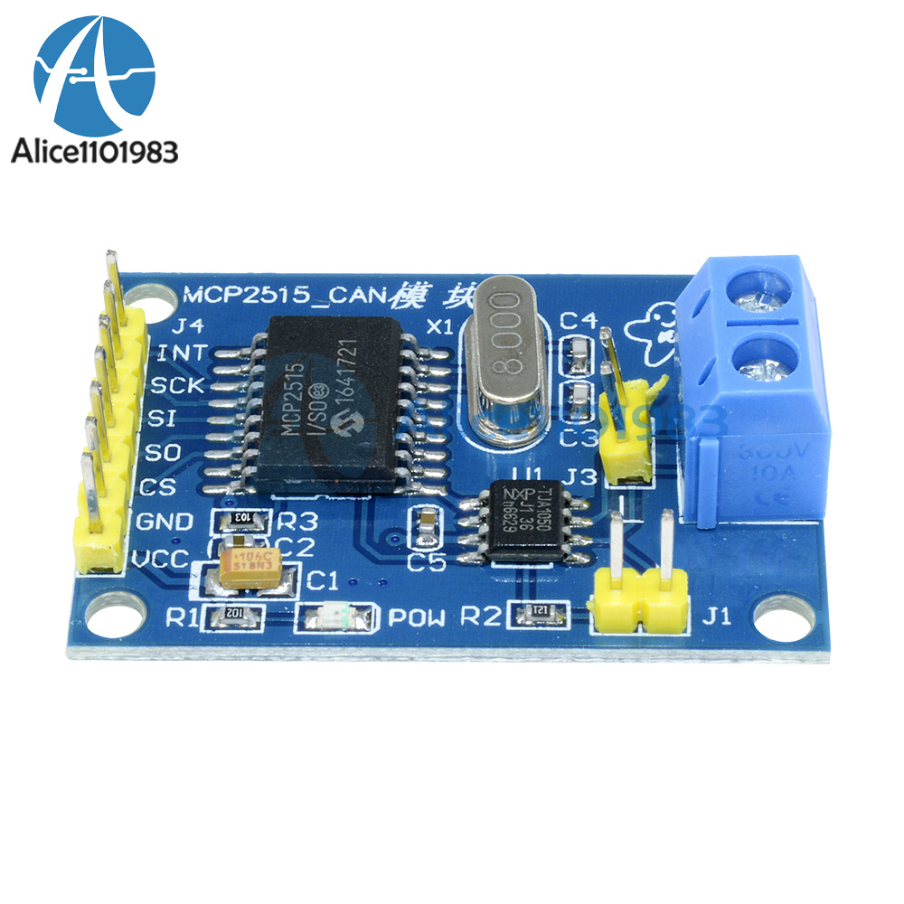 10Pcs MCP2515 Module CAN Bus Module TJA1050 Récepteur pour Arduino