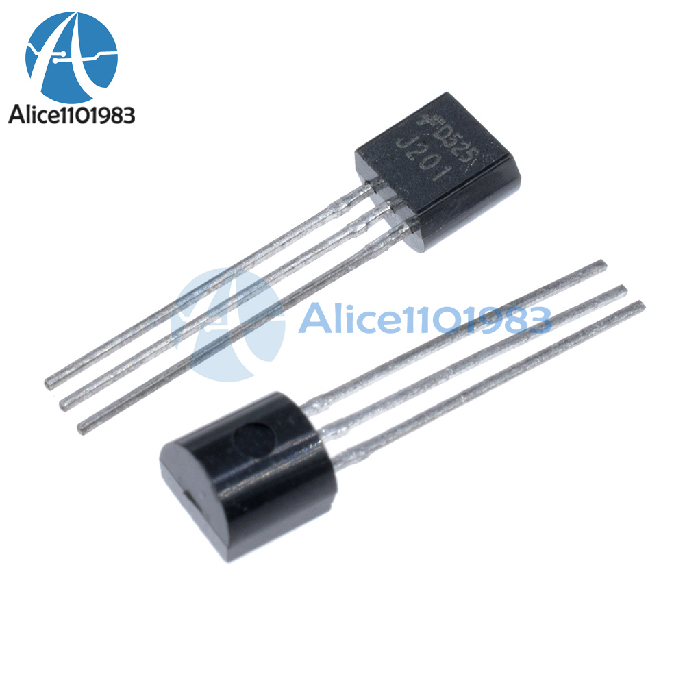 10PCS J201 JFET N-Channel Transistor 50mA 40V TO-92 NEW