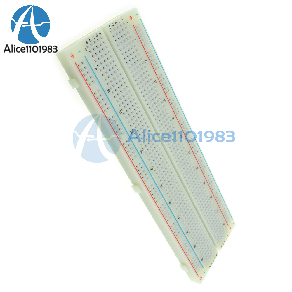 Solderless Mb 102 Mb102 Breadboard 830 Tie Point Pcb solderless mb 102 mb102 breadboard 830 tie point pcb