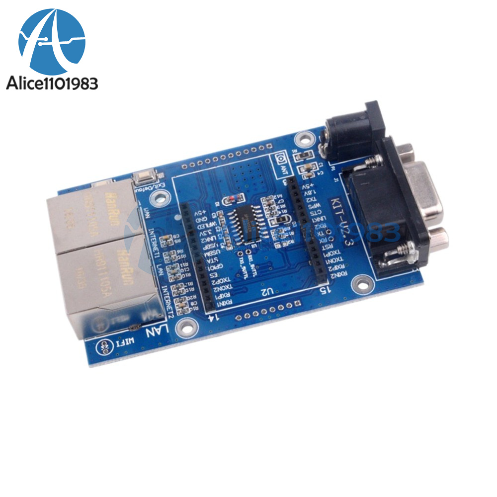 HLK-RM04 UART to WIFI Serial Port to Wifi Module Test Base Board TOP