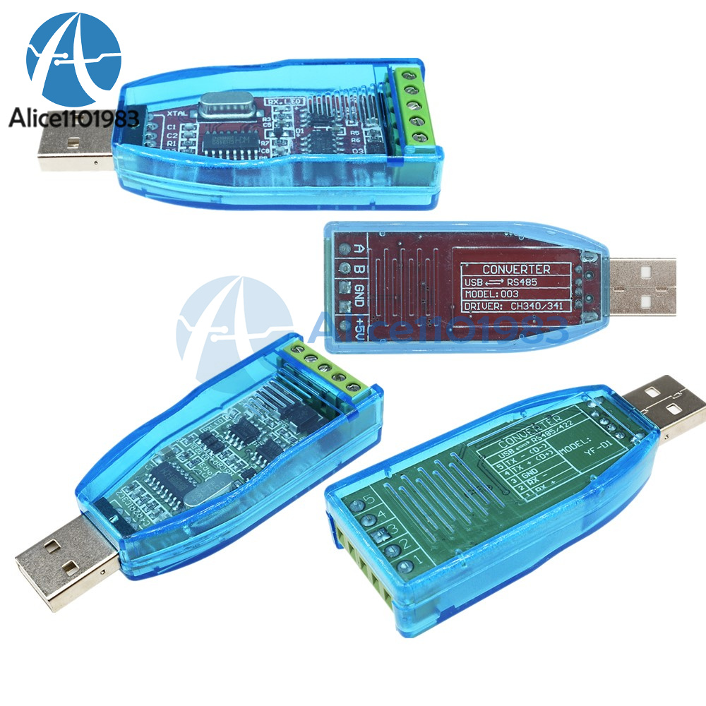 Industrial RS485 Converter USB to RS485//RS485+RS422 Converter Upgrade Protection