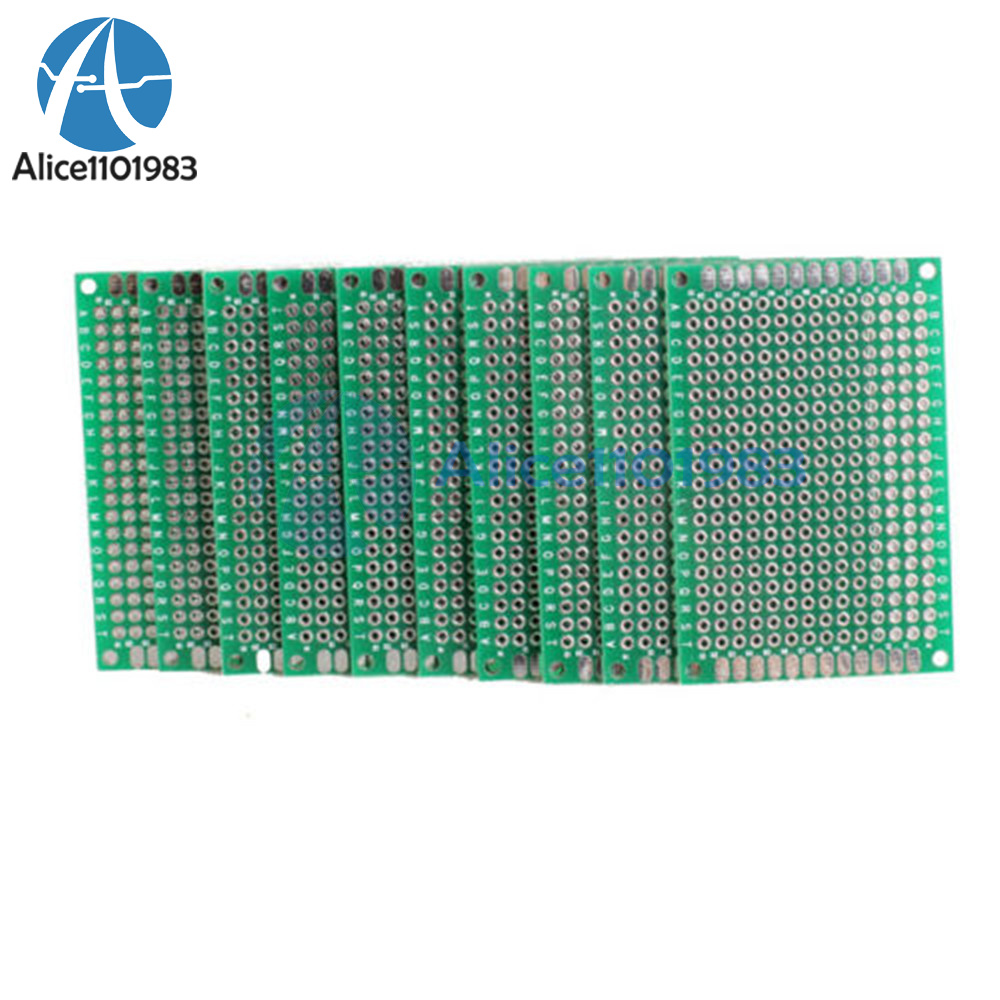 5PCS X Double Side Prototype PCB Tinned Universal Breadboard 4x6 cm 40mmx60mm FR